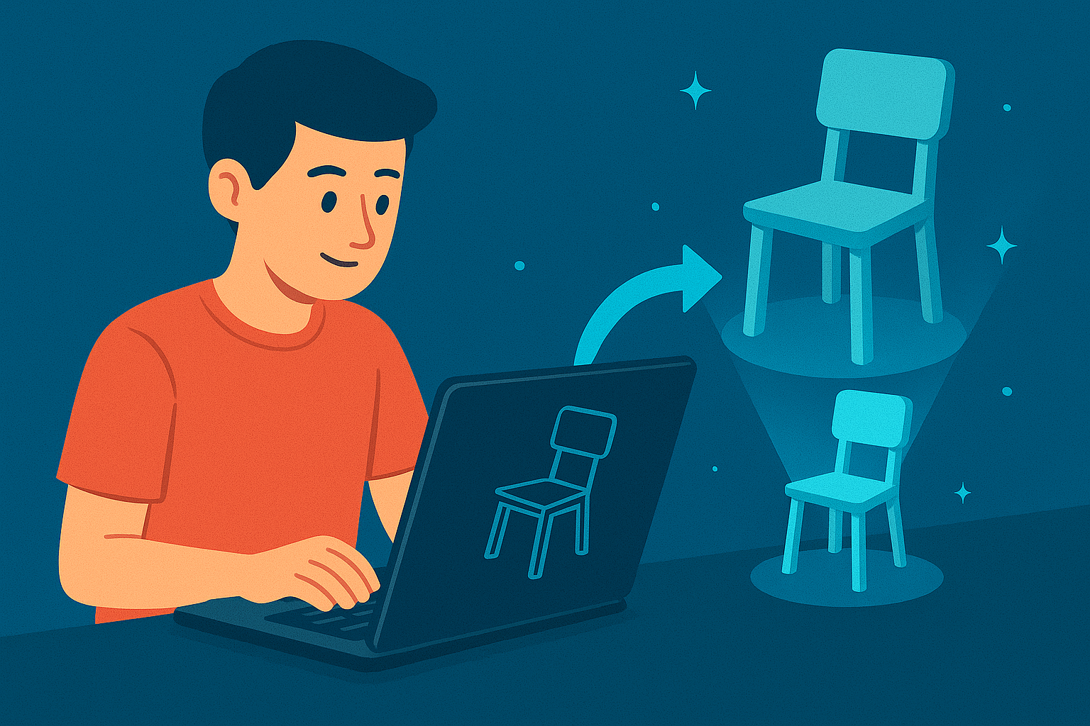 Goodbye 17-Hour Modeling! Fast3D Helps Designers Create 3D Prototypes in 10 Seconds